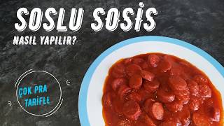 SOSLU SOSİS NASIL YAPILIRİSTER KAHVALTILIK İSTER MAKARNA ÜSTÜ SOS ÇOK PRATİK TARİFLER [upl. by Emmer]