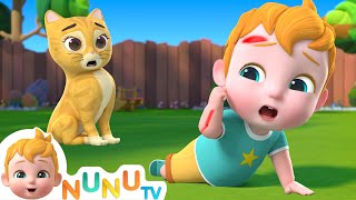 Boo Boo Song  Nursery Rhymes amp Kids Songs  NuNu Tv [upl. by Asalocin]