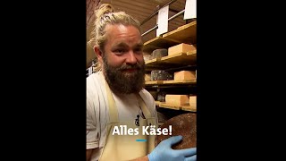 Leckerer hausgemachter Käse aus dem Allgäu 🧀 kaeser kaese beruf [upl. by Shelton]