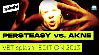 VBT SplashEdition 2013 Persteasy vs akne Achtelfinale RR2 Original [upl. by Sekyere]