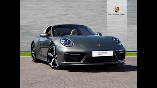 Porsche  992 Targa 4S  Aventurine Green Metallic [upl. by Neleh]