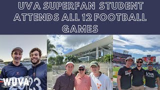 A 12 Game Quest How Luke Lamberson Attended Every UVA Football Game this Season [upl. by Ennovart]