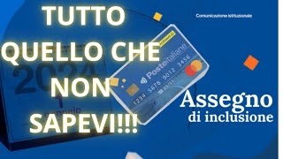 quotTutto sullAssegno di Inclusione Eredità e Novità dal Reddito di Cittadinanzaquot [upl. by Nisse]