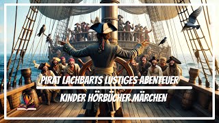 Hörbuch  Pirat Lachbarts LustigesAbenteuer  Hörspiel Fantasie Geschichte Kinder Märchen Deutsch [upl. by Segroeg14]