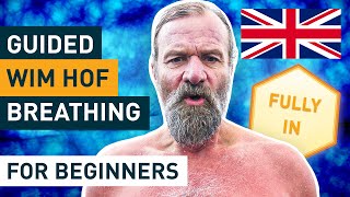 Wim Hof Method Guided Breathing for Beginners 3 Rounds Slow Pace [upl. by Neenaj458]