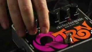 QTron Plus  Demo by Dan Miller  Envelope Filter with Effects Loop  Electro Harmonix [upl. by Noterb]