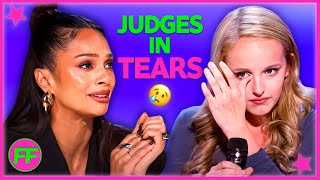 EMOTIONAL SINGING AUDITIONS Made The Judges BREAK DOWN CRYING 😢 [upl. by Alyakem]