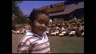 1983 Burger King Commercial with Emmanuel Lewis [upl. by Recneps951]