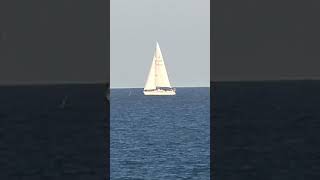 Sailing boat off Filey [upl. by Sander507]