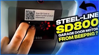 111 How to stop your Steelline SD800 garage door motor from beeping [upl. by Spear]