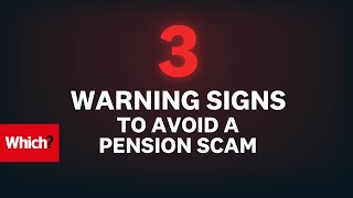 3 warning signs you need to know to avoid a pension scam [upl. by Germana]