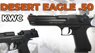 Magnum Research Desert Eagle 50 CO2 Blowback Airsoft Pistol Pocket Cannon [upl. by Aldridge511]