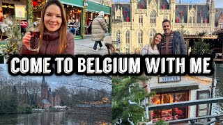 Belgium Vlog  Christmas Markets Belgium  Ypres  Bruges Christmas Markets  Kate McCabe  Dec 2023 [upl. by Milman]