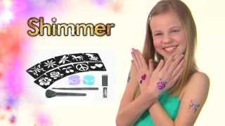 Shimmer™  Fun Body Art Commercial [upl. by Nostrebor505]