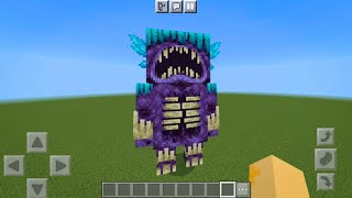 Kaiju Mobs V2 Addon in Minecraft PE [upl. by Enelyw]