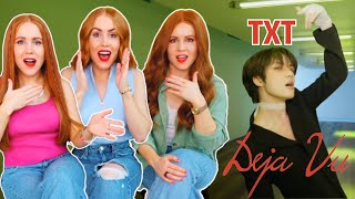 TRIPLETS REACT TO TXT 투모로우바이투게더 Deja Vu Official MV [upl. by Grassi]