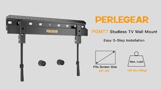 StepByStep Installation Guide for Perlegear PGMT7 Studless TV Wall Mount [upl. by Ute]