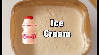 Yakult Ice Cream Recipe [upl. by Ezarra]