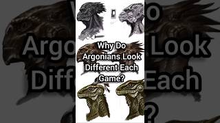 Why Do Argonians Look Different Each Game argonian Lore tes eso Skyrim Oblivion Bethesda [upl. by Sirotek]