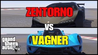 GTA ONLINE VAGNER VS ZENTORNO FULL PERFORMANCE REVIEW [upl. by Giesser]