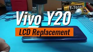 Vivo Y20 LCD Replacement [upl. by Esertap]