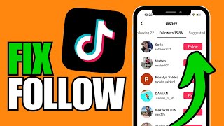 How To Fix TikTok Cant Follow People [upl. by Akirrehs69]