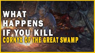 What Happens if you Kill Cornyx of the Great Swamp in Dark Souls 3 [upl. by Babita]