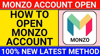 how to open monzo bank account in uk  monzo bank account opening [upl. by Ahsatsan]