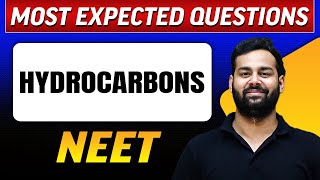 HYDROCARBONS  Most Expected Questions in 1 Shot  NEET [upl. by Hajed]