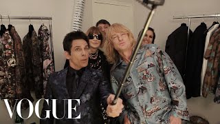 Anna Wintour Talks Runway Walks with Derek Zoolander and Hansel Backstage at Valentino [upl. by Francklyn]