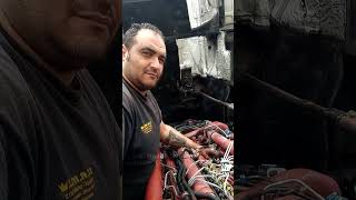 The V8 sound of the Iveco engine prepared by this talented mechanic truckv8sound shorts [upl. by Udella]