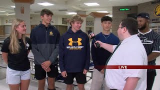 Wausau West Live Interviews First Day Students 1 [upl. by Chiou]