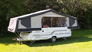 2015 Pennine Pathfinder folding camper review Camping amp Caravanning [upl. by Subocaj960]