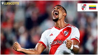 SALOMÓN RONDON Y SUS GOLES EN RIVER PLATE [upl. by Assin]