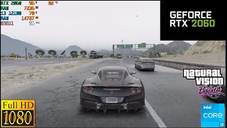 RTX 2060  i3 12100  GTA V Naturalvision Evolved  reshade  Ultra Graphics [upl. by Dolora47]