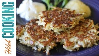 How To Make Potato Latkes  Hilah Cooking [upl. by Einnep]