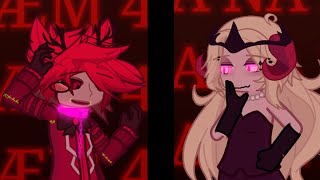 4ÆM meme FT Lilith Alastor angst hazbin hotel gl2 [upl. by Aneral]