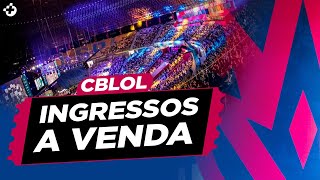 COMO COMPRAR INGRESSOS PARA FINAL DO CBLOL 2022  2º SPLIT [upl. by Lairea]