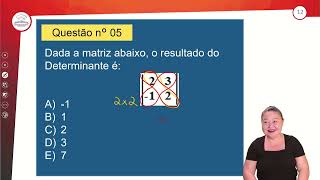 221  MATRIZES E DETERMINANTES – REVISÃO E APLICAÇÕES  MATEMÁTICA  2º ANO EM  AULA 2212023 [upl. by Atikahc]