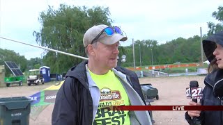 Brat Fest Working On Repairs After Storm Tears Through Southern Wisconsin [upl. by Ecirtnuahs]