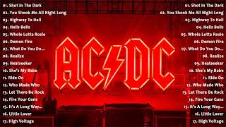 Playlist Top Song Of A C D C Hard Rock 💥💥💥 Greatest Hits Of ACDC 2021 [upl. by Denoting]