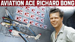 US Ace of Aces Richard Bong And The Lockheed P38 Lightning [upl. by Eanert]