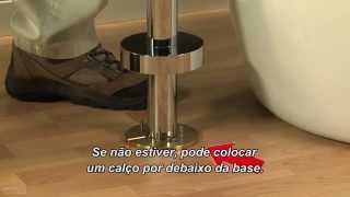 Como instalar um Misturador de Banheira de Piso [upl. by Oeak]