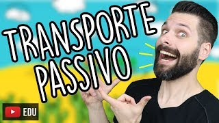 TRANSPORTE PASSIVO Difusão Simples  Difusão Facilitada  Osmose [upl. by Apple188]