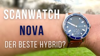 Withings ScanWatch Nova Review deutsch [upl. by Elaina114]