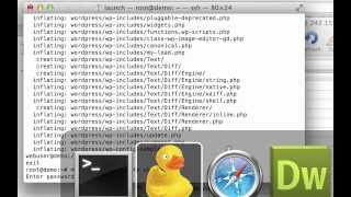 Web Server Setup 2  Loading a CMS [upl. by Prudhoe805]