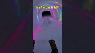 Ice Castles in Minnesota 2023 明州冰雪城堡（ First time [upl. by Atirac]