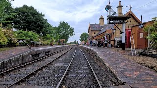 Drivers Eye View – Severn Valley Railway – Kidderminster to Bridgnorth [upl. by Phina]