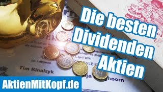 Die besten Dividenden Aktien finden  3 WICHTIGE Fragen  Dividendenstrategie [upl. by Heurlin]