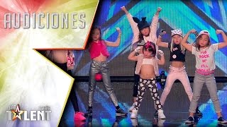 ¡Pequeñas pero matonas  Audiciones 3  Got Talent España 2017 [upl. by Mapel292]